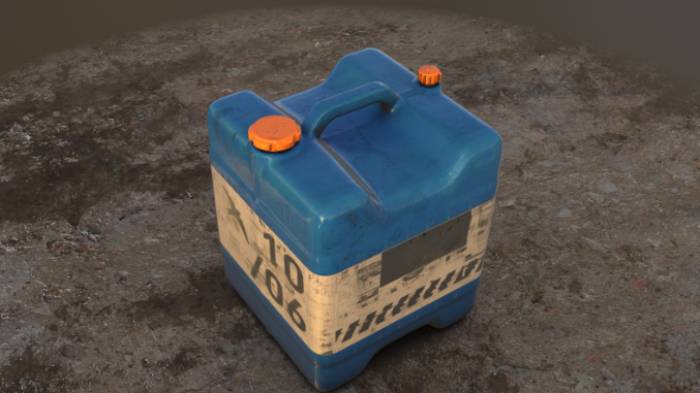 储水容器gltf,glb模型下载，3d模型下载