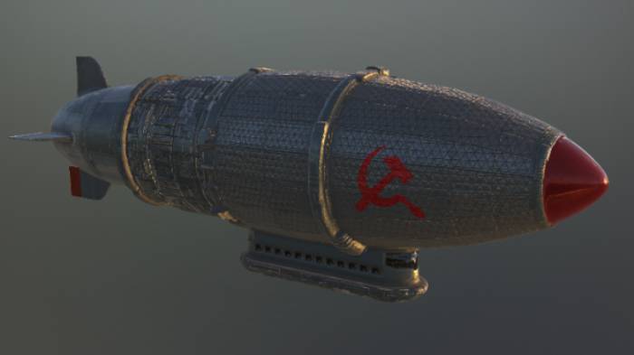 红色警戒飞艇飞机航天飞艇,军事,飞机gltf,glb模型下载，3d模型下载
