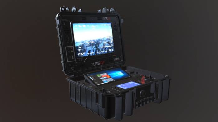 无人机地面控制站电子电器电子设备,无人机gltf,glb模型下载，3d模型下载