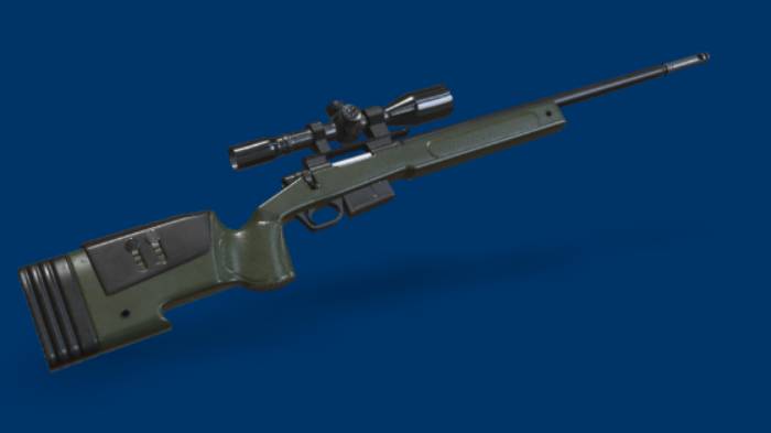 awp狙击步枪武器武器,狙击步枪,枪gltf,glb模型下载，3d模型下载
