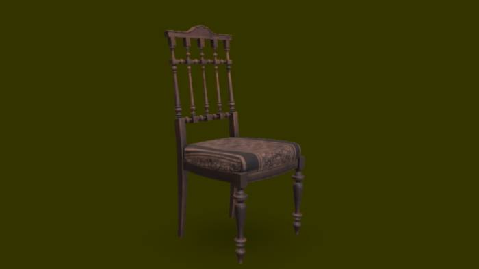 椅子家具椅子,家具gltf,glb模型下载，3d模型下载