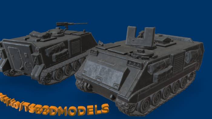 装甲车车辆武器,坦克,战争gltf,glb模型下载，3d模型下载