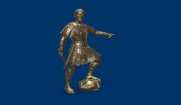 罗马将军 - 3d 可打印人物罗马将军,人物,角色gltf,glb模型下载，3d模型下载