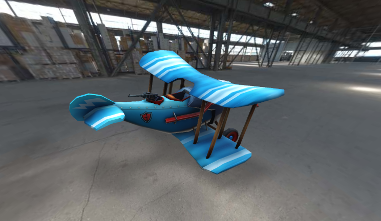 WW1 飞机飞机航天飞机,古老飞机gltf,glb模型下载，3d模型下载