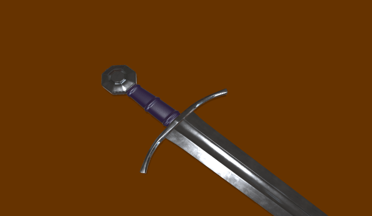 中世纪剑武器武器gltf,glb模型下载，3d模型下载