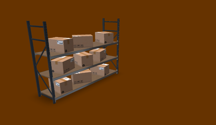 工业货架动画家具工业,货架gltf,glb模型下载，3d模型下载