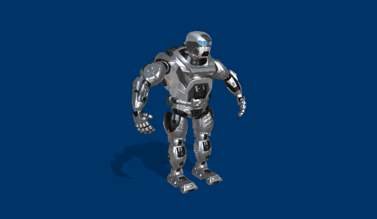 机器人人物人物,角色,科幻gltf,glb模型下载，3d模型下载