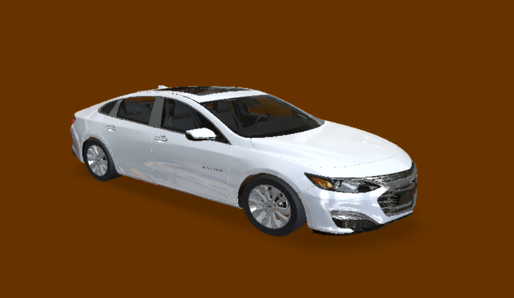 雪佛兰迈锐宝车辆汽车,轿车gltf,glb模型下载，3d模型下载