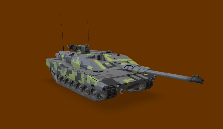 KF51 黑豹车辆武器,武装,装甲gltf,glb模型下载，3d模型下载
