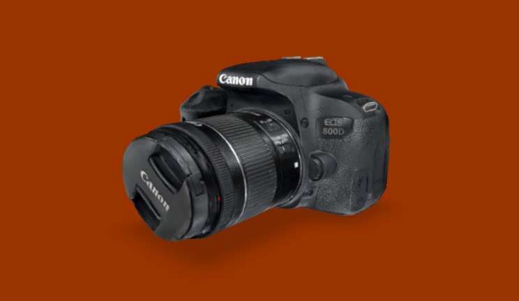 佳能 800D照相机gltf,glb模型下载，3d模型下载