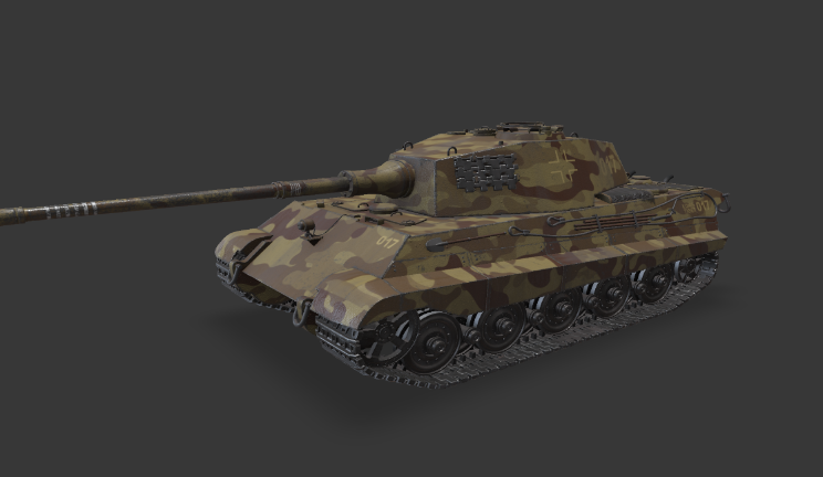 虎式坦克车辆装甲车,坦克gltf,glb模型下载，3d模型下载