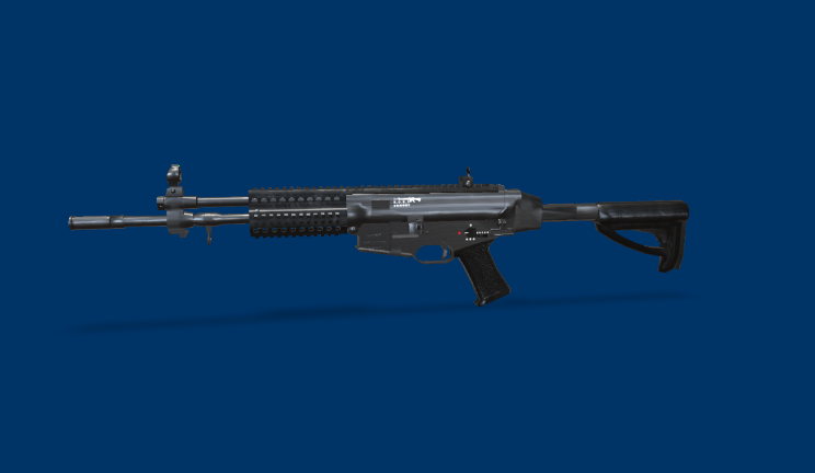 K2C4武器武器,卡宾枪,突击步枪,冲锋枪gltf,glb模型下载，3d模型下载