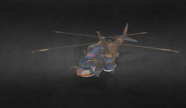 直升机飞机航天gltf,glb模型下载，3d模型下载