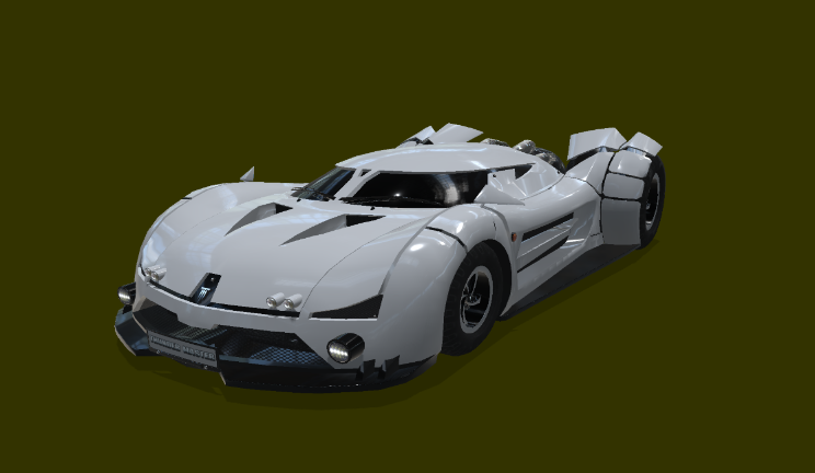 超级跑车gltf,glb模型下载，3d模型下载