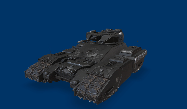 赛博坦克gltf,glb模型下载，3d模型下载
