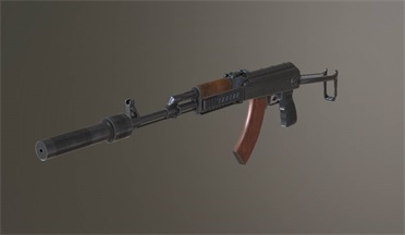 AK 47 战术升级gltf,glb模型下载，3d模型下载
