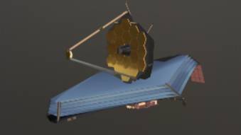 詹姆斯韦伯太空望远镜gltf,glb模型下载，3d模型下载