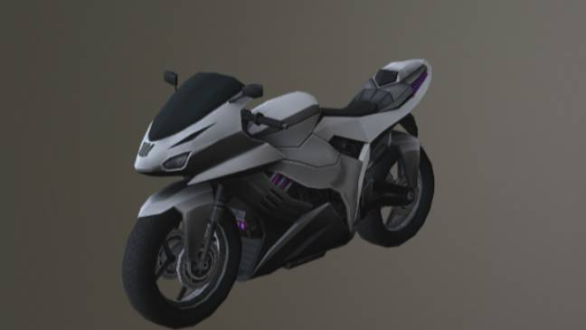 变形金刚宇宙摩托车gltf,glb模型下载，3d模型下载