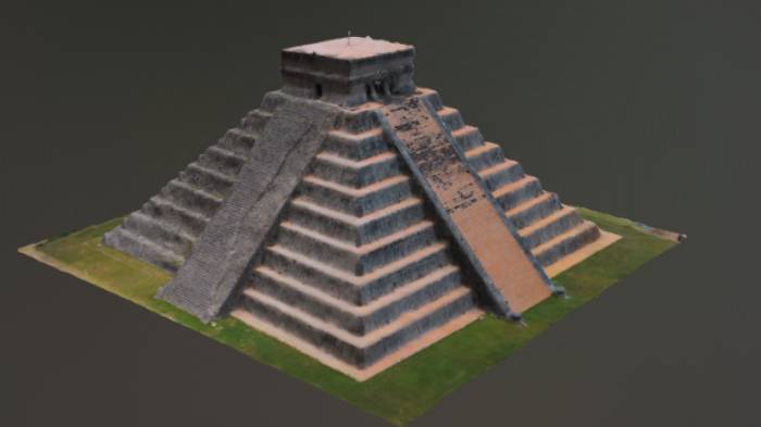金字塔gltf,glb模型下载，3d模型下载