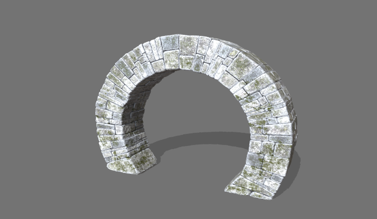 石拱门gltf,glb模型下载，3d模型下载