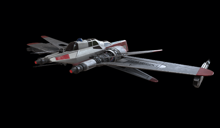 星球大战船gltf,glb模型下载，3d模型下载