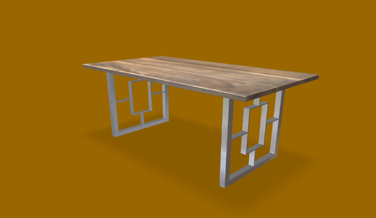 桌子家具gltf,glb模型下载，3d模型下载