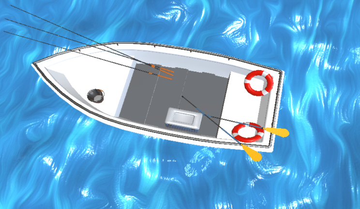 渔船gltf,glb模型下载，3d模型下载