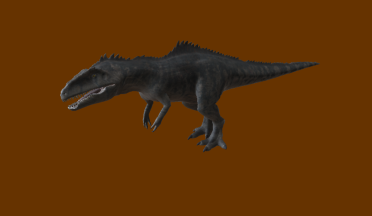 侏罗纪巨兽龙gltf,glb模型下载，3d模型下载