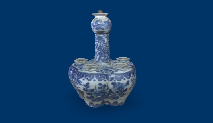 瓷花瓶文物雕塑陶瓷,文物gltf,glb模型下载，3d模型下载