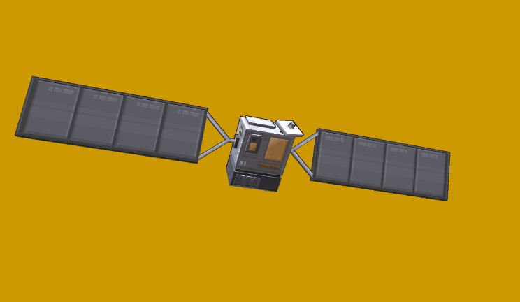 人造卫星gltf,glb模型下载，3d模型下载