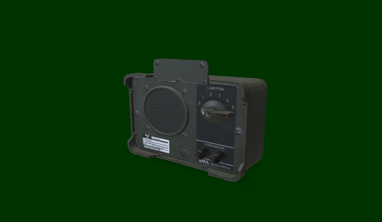 军用音箱gltf,glb模型下载，3d模型下载