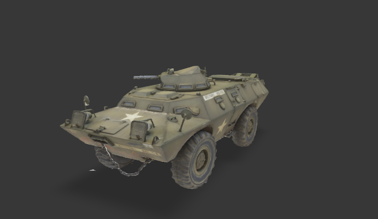 装甲车gltf,glb模型下载，3d模型下载