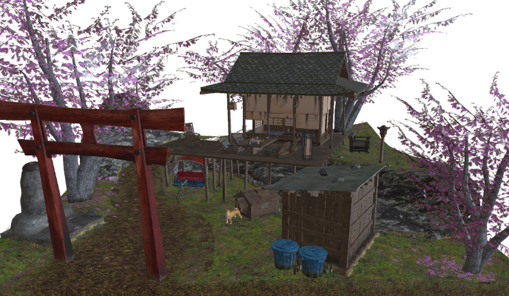 生态园游戏|场景小屋,数木树木,农场gltf,glb模型下载，3d模型下载