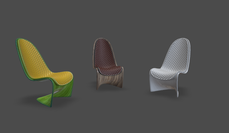 椅子gltf,glb模型下载，3d模型下载