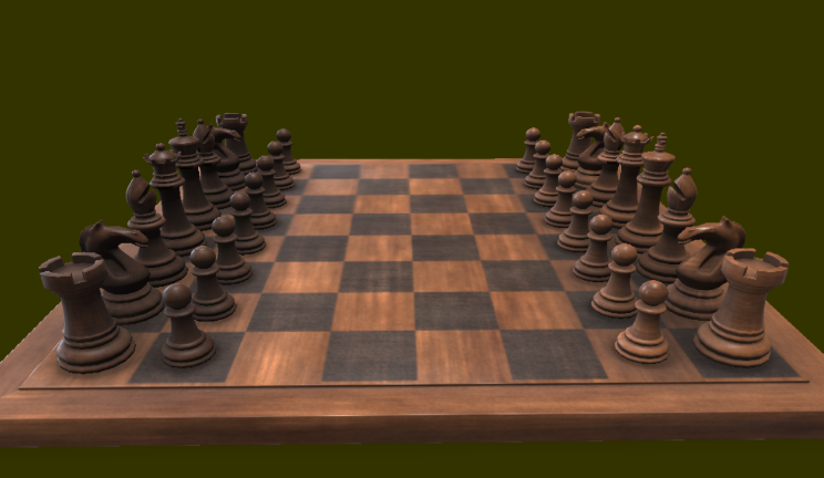国际象棋gltf,glb模型下载，3d模型下载