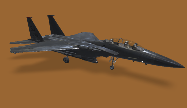 F15战斗机gltf,glb模型下载，3d模型下载