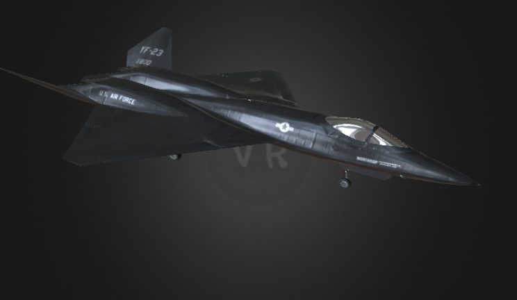  黑寡妇战斗机gltf,glb模型下载，3d模型下载