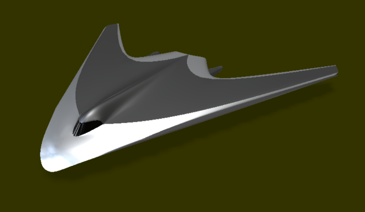隐形飞机飞机航天隐形,轰炸机gltf,glb模型下载，3d模型下载