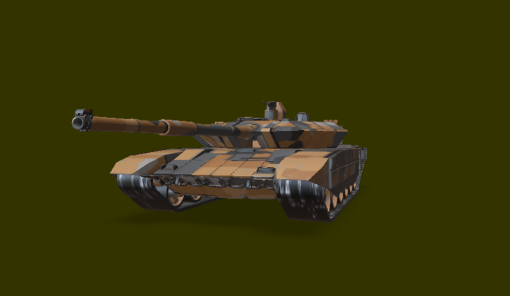 T-90MS型车辆坦克,战车gltf,glb模型下载，3d模型下载