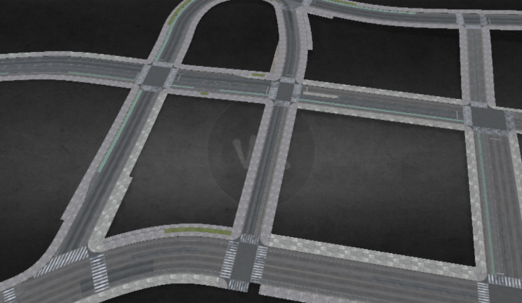 马路家居|建筑公路gltf,glb模型下载，3d模型下载