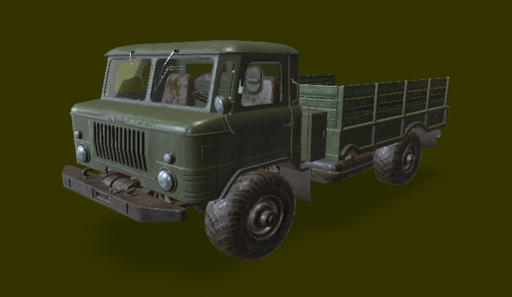 军用卡车车辆gltf,glb模型下载，3d模型下载